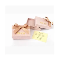 Dloria Elena Oval Moissanite Vermeil Stud Earrings