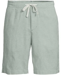 Lands' End Men's 9" Classic Fit Linen Blend Deck Short