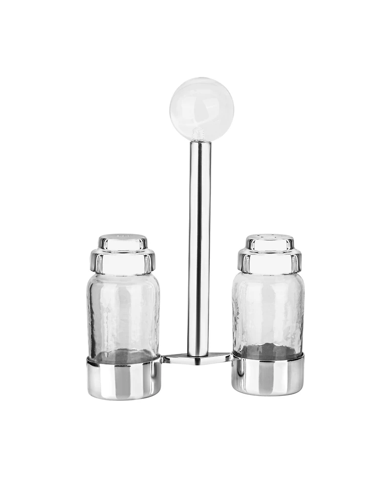 Classic Touch Salt and Pepper Shakers, 5"