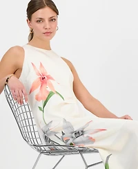 I.n.c. International Concepts Petite Asymmetric-Hem Dress, Macy's Exclusive