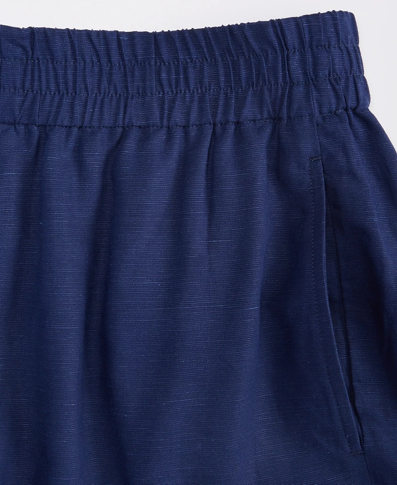 I.n.c. International Concepts Women's Linen-Blend Pull-On Shorts, Macy's Exclusive