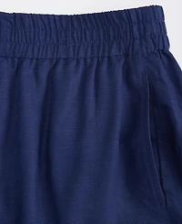 I.n.c. International Concepts Women's Linen-Blend Pull-On Shorts, Macy's Exclusive