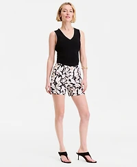 I.n.c. International Concepts Women's Bengaline Shorts, Macy's Exclusive