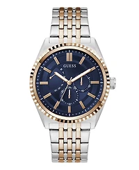 Guess Mens Two-Tone Stainless Steel Multi-Function Watch, 44mm
