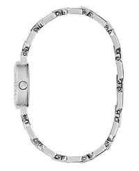 Guess Women's Silver-Tone Stainless Steel Watch, 23mm