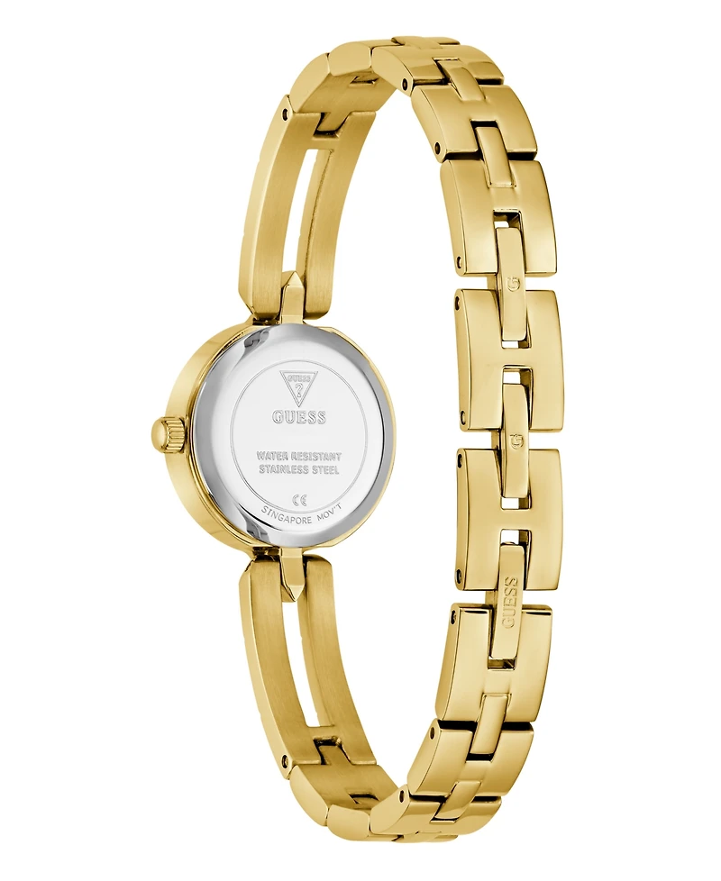 Guess Women's Gold-Tone Stainless Steel Watch, 23mm
