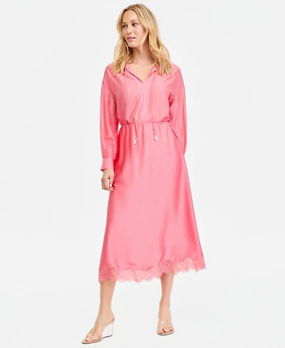 I.n.c. International Concepts Women's Lace-Trim Slip Skirt, Macy's Exclusive