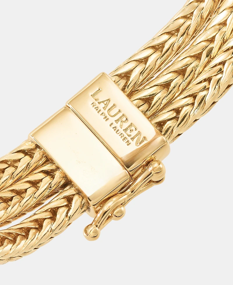 Lauren Ralph Lauren Triple-Row Flex Bracelet
