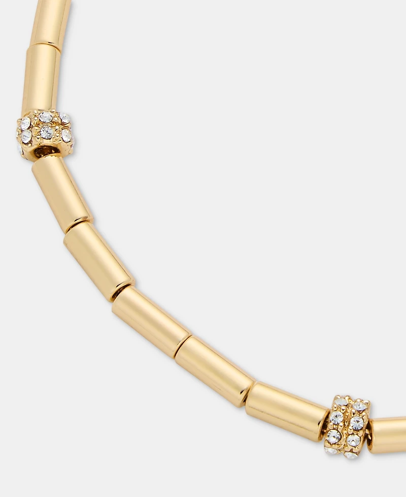 Lauren Ralph Lauren Pave Beaded Flex Bracelet