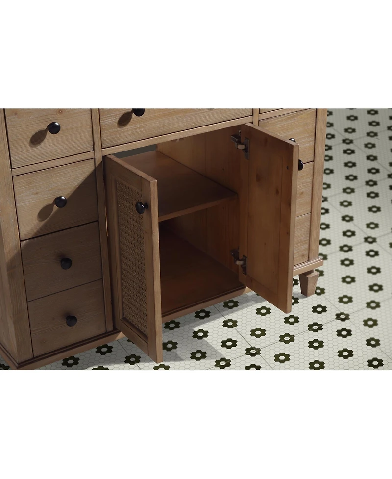 Ari Bath 42" Annie, Weathered Fir Finish