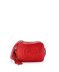 Pre-Owned Gucci Small Soho Disco Crossbody Bag Leather