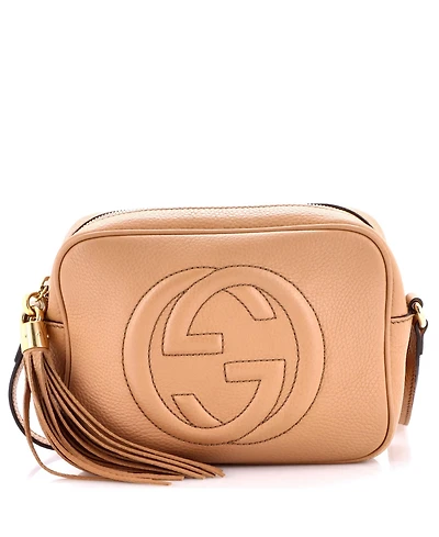 Pre-Owned Gucci Small Soho Disco Crossbody Bag Leather