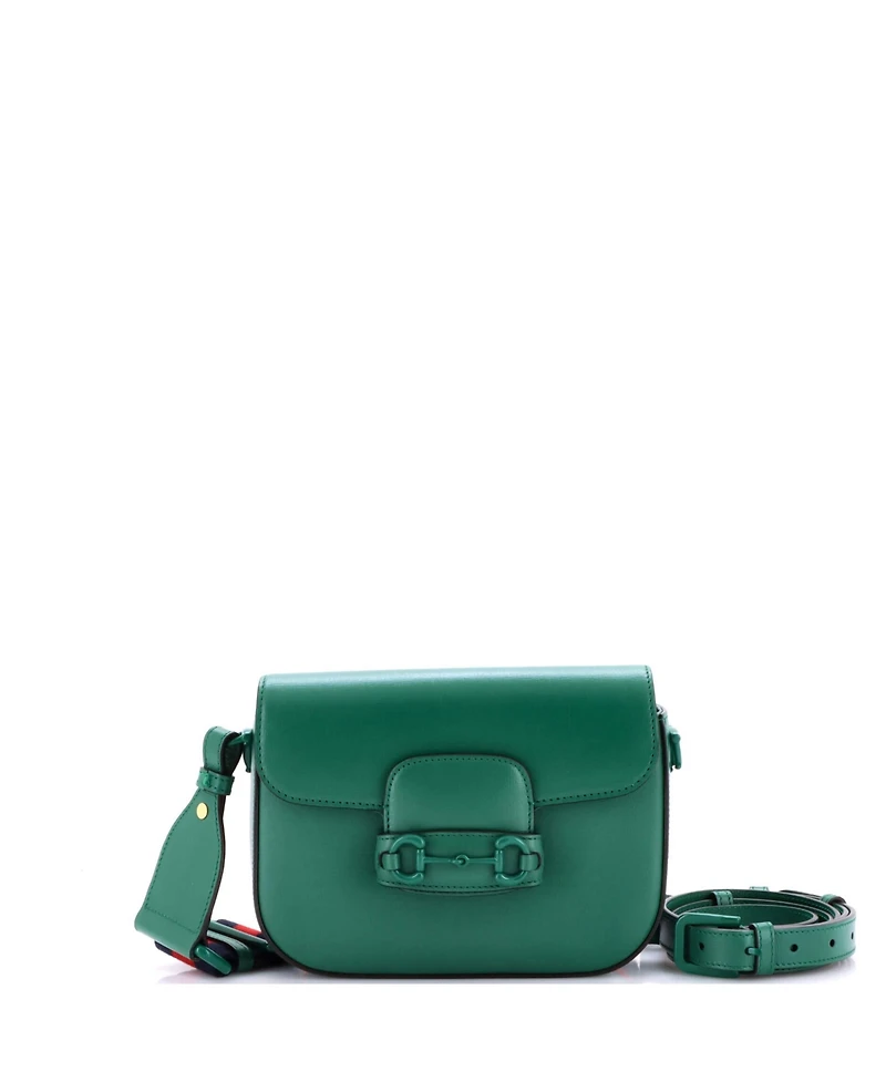 Pre-Owned Gucci Mini Horsebit 1955 Shoulder Bag Leather