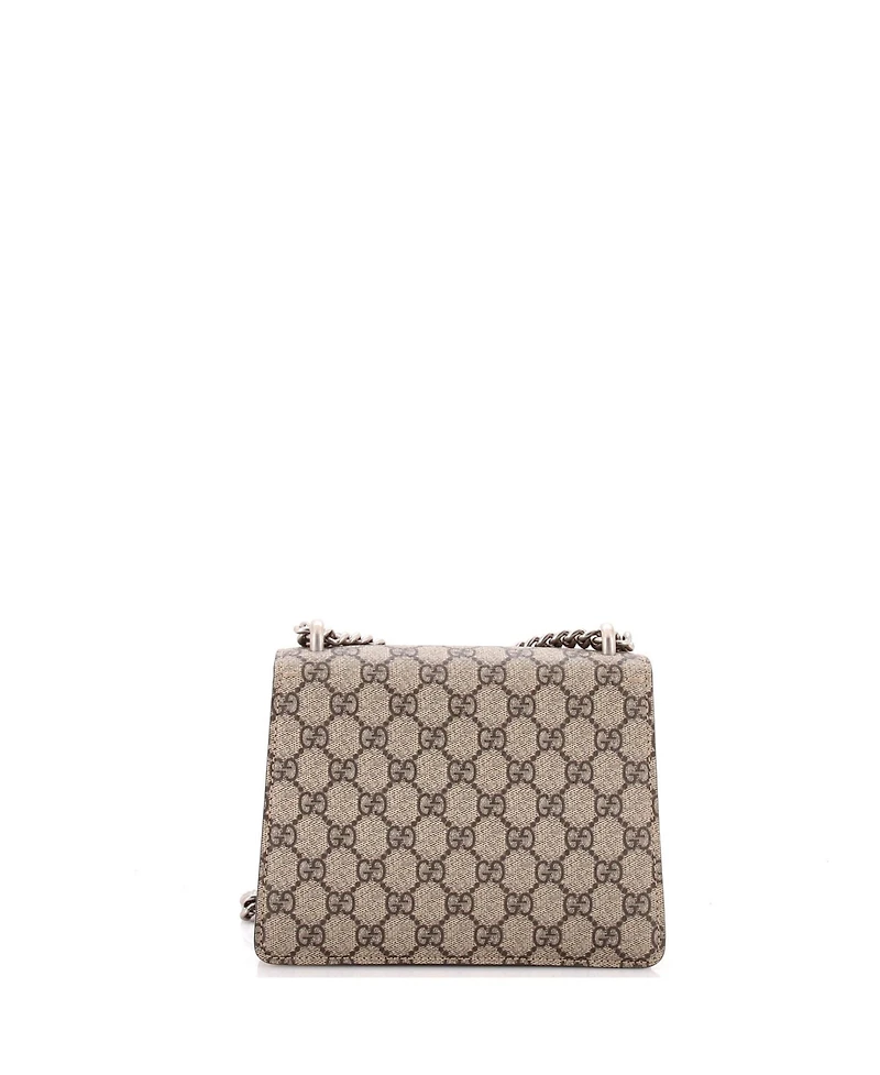 Pre-Owned Gucci Mini Dionysus Bag Gg Coated Canvas