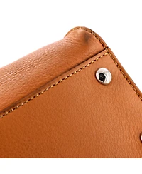 Pre-Owned Fendi Regular Peekaboo Bag Leather with Plexiglass Detail