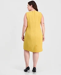 Kasper Plus Sleeveless Sheath Dress
