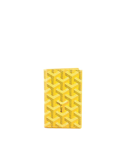 Pre-Owned Goyard Saint Pierre Card Case Coated Canvas