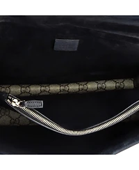 Pre-Owned Gucci Medium Dionysus Bag Gg Coated Canvas