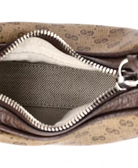 Pre-Owned Gucci Mini Attache Shoulder Bag Micro Gg Coated Canvas
