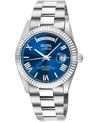 Gevril Men's West Village Swiss Automatic Bracelet Watch