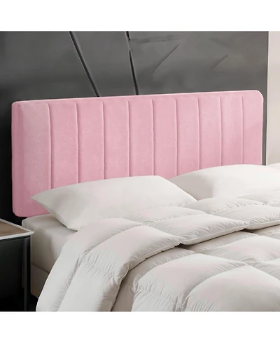 Wall Mounted Easy Assemble Channel Stitched Floating Headboard