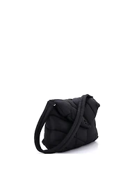 Pre-Owned Saint Laurent Loulou Puffer Messenger Bag Quilted Econyl