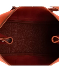 Pre-Owned HERMES Garden Party Tote Toile and Leather