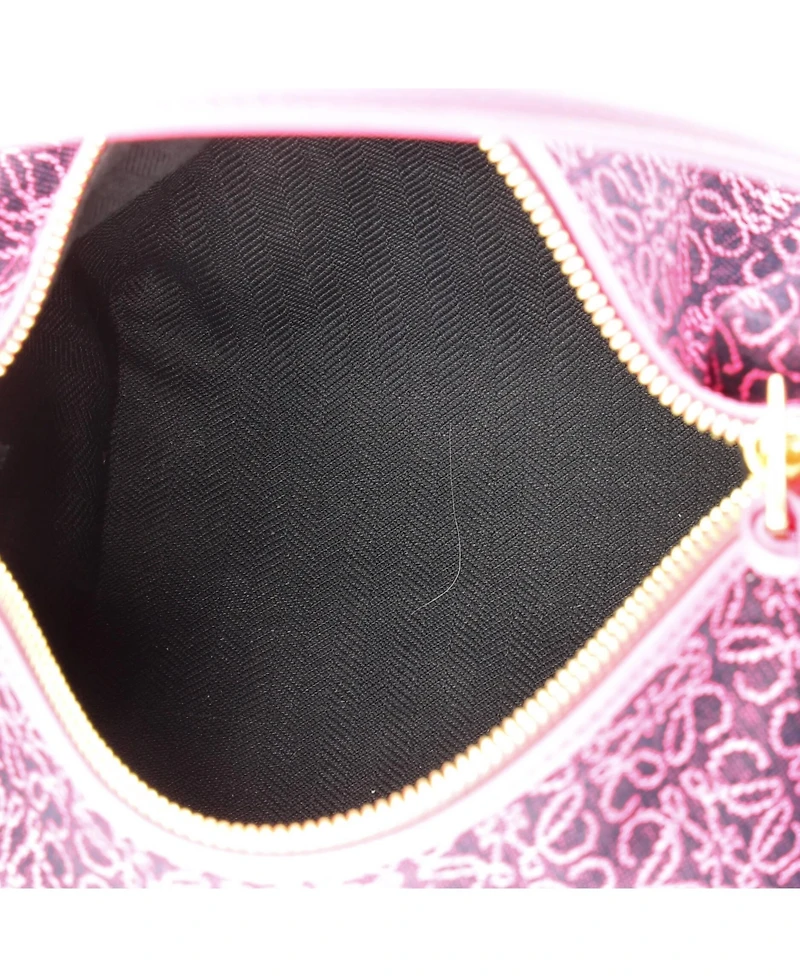 Pre-Owned Loewe Small Cubi Hobo Anagram Jacquard