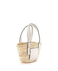 Pre-Owned Loewe Small Basket Tote Raffia