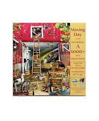 SunsOut Moving Day 1000 piece Jigsaw Puzzle for Adults Large Pieces
