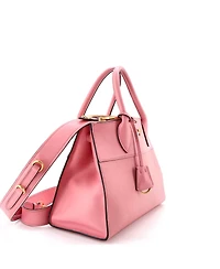 Pre-Owned Prada Small Paradigme Tote Saffiano with City Calf