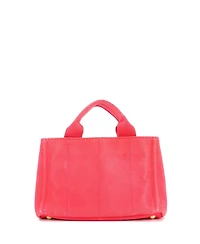 Pre-Owned Prada Mini Canapa Tote Canvas