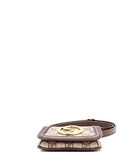 Pre-Owned Gucci Blondie Nm Card Case Wallet with Strap Gg Coated Canvas