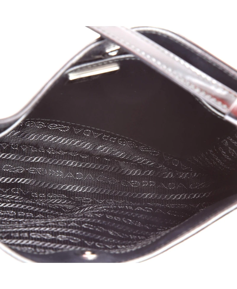 Pre-Owned Prada Medium Cleo Shoulder Bag Spazzolato Leather