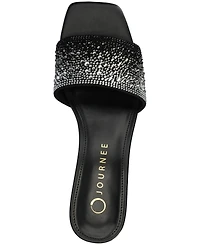 Journee Collection Women's Flora Evening Slip-On Sandals