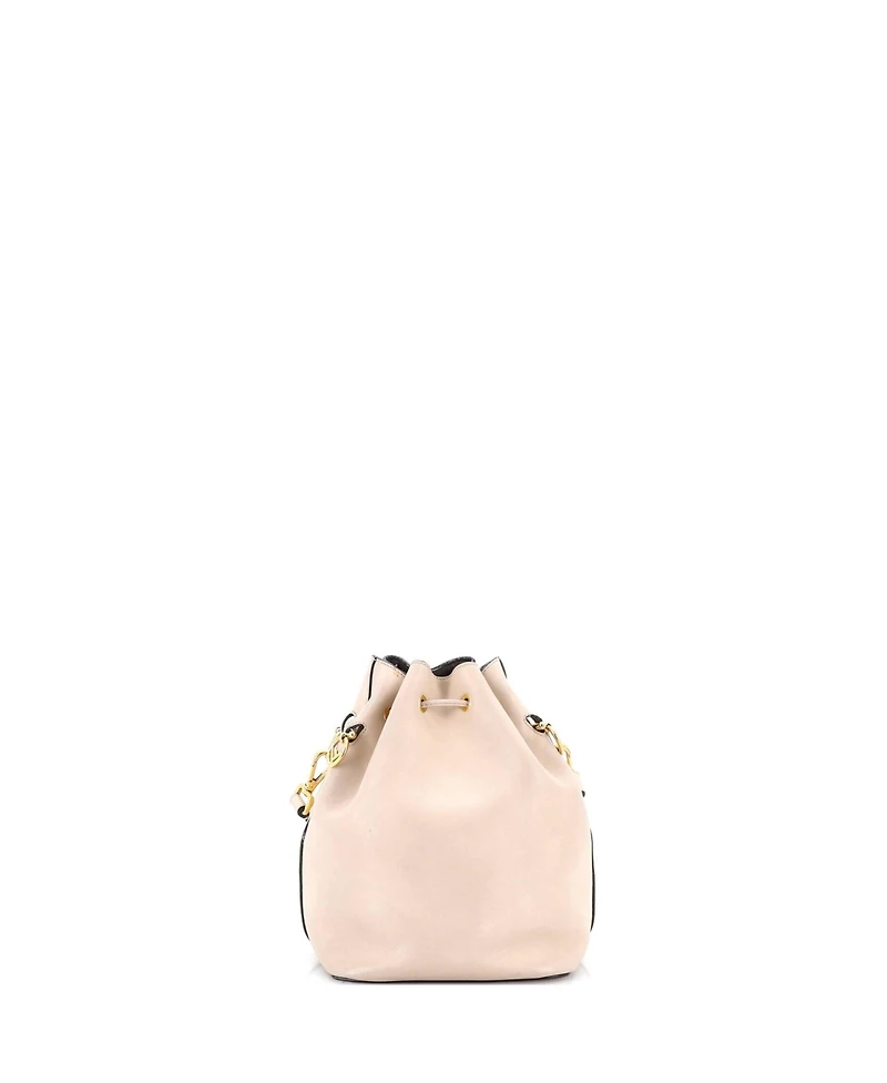 Pre-Owned Fendi Small Mon Tresor Bucket Bag Leather