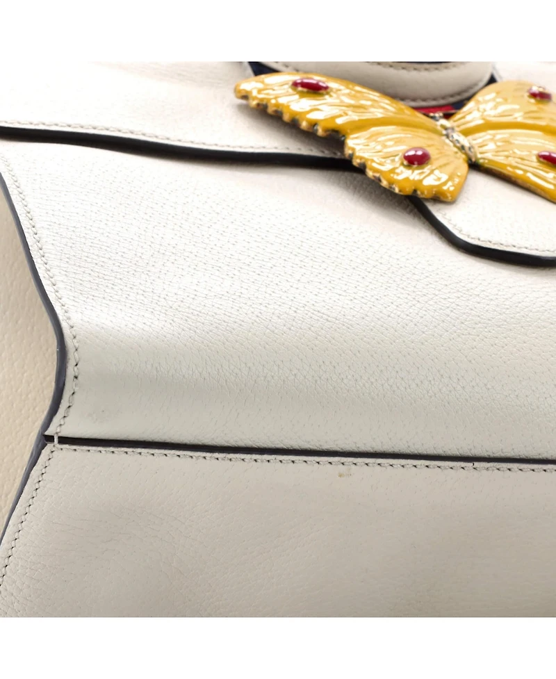 Pre-Owned Gucci Medium Totem Top Handle Bag Leather