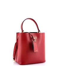 Pre-Owned Prada Medium Panier Bucket Bag Saffiano Leather