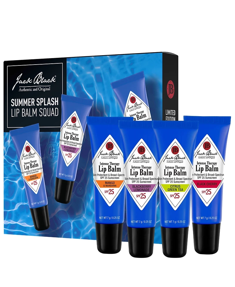 Jack Black 4-Pc. Summer Splash Lip Balm Set