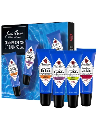 Jack Black 4-Pc. Summer Splash Lip Balm Set