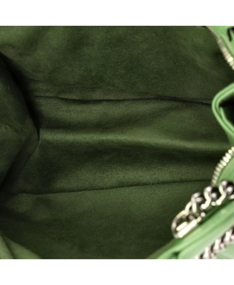 Pre-Owned Gucci Small Petite Gg Tote Quilted Leather