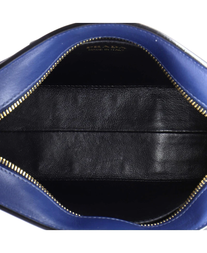 Pre-Owned Prada Small Esplanade Crossbody Bag Saffiano with City Calf