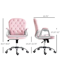 Rainsken Velvet Office Chair