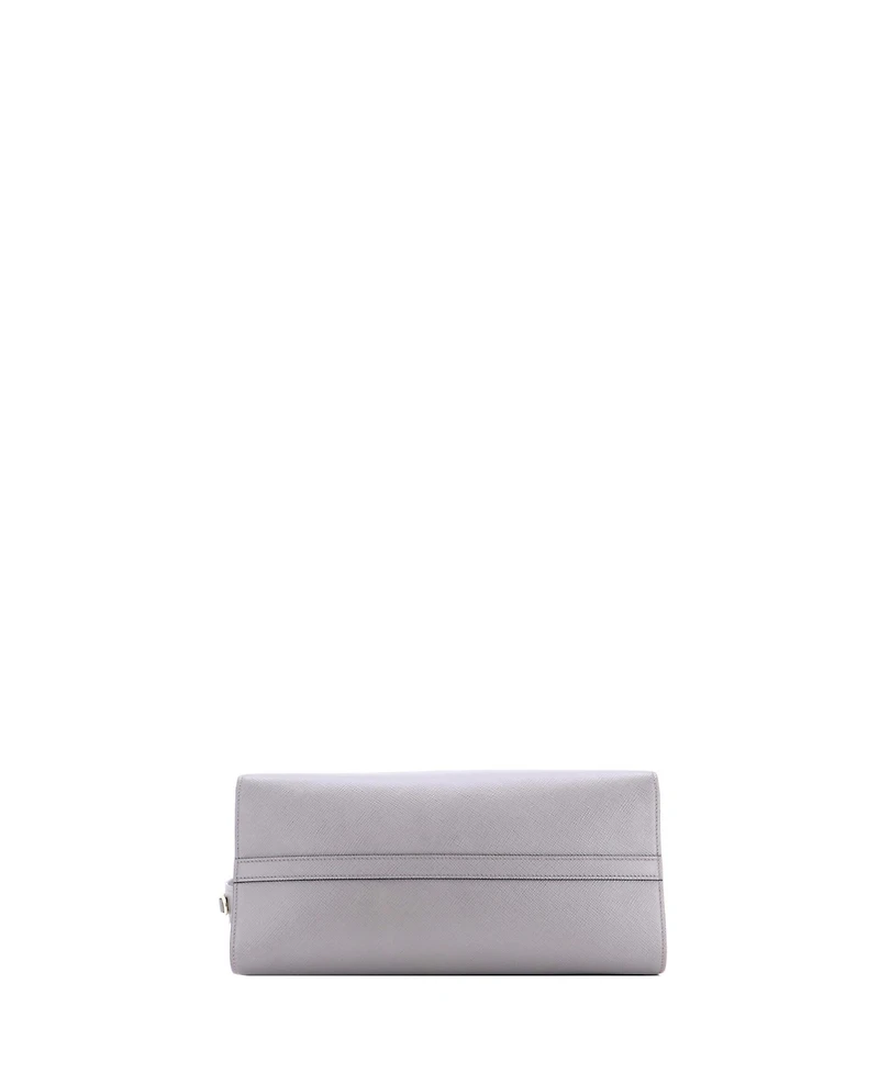 Pre-Owned Prada Medium Monochrome Tote Saffiano with City Calf