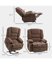Boyel Living Power Lift Recliner Chair with Vibration Massage and Heat