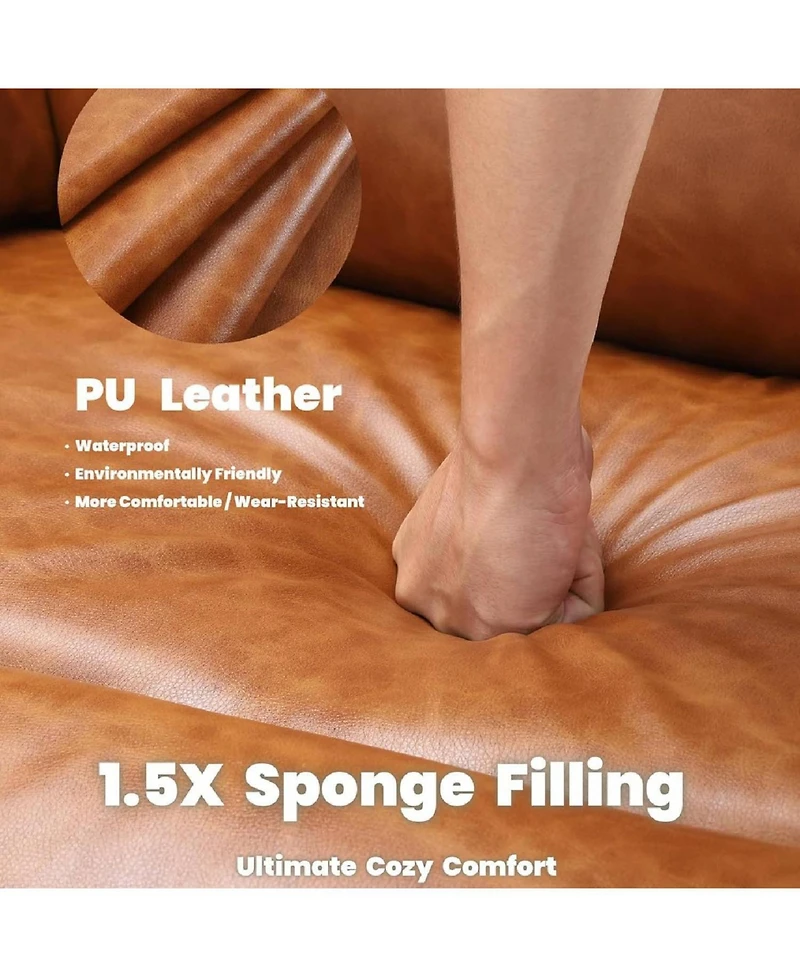 gaomon Oversized Manual Recliner Sofa Chair for Living Room, Bedroom