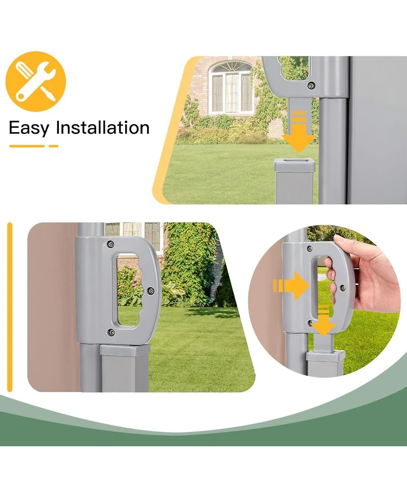 Aecojoy Retractable Side Awning