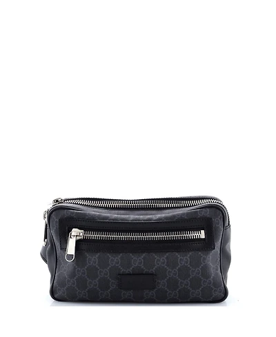 Pre-Owned Gucci Small Soft Zip Belt Bag Gg Coated Canvas