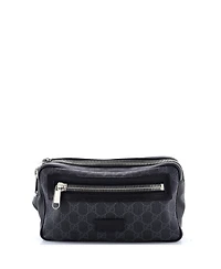 Pre-Owned Gucci Small Soft Zip Belt Bag Gg Coated Canvas
