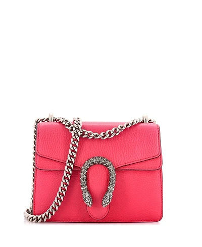 Pre-Owned Gucci Mini Dionysus Bag Leather